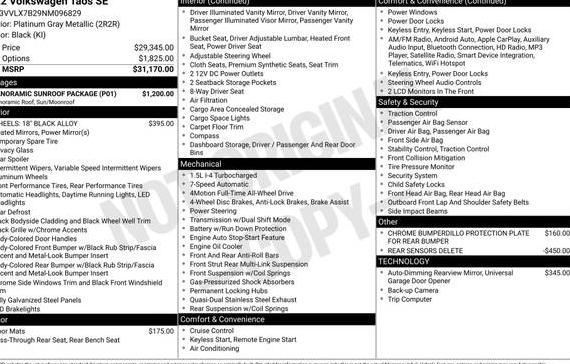 VOLKSWAGEN TAOS 4MOTION 2022 3VVLX7B29NM096829 image